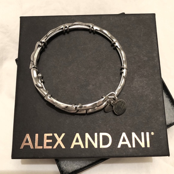 Alex and Ani Rocker Beaded Bangle - Picture 6 of 7
